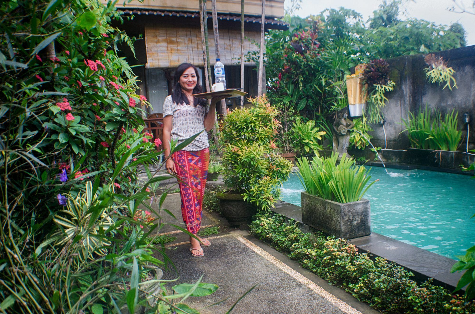 Apartamento Rumah Roda Ubud Exterior foto